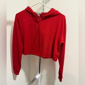 Forever 21 Bold Red Hoodie